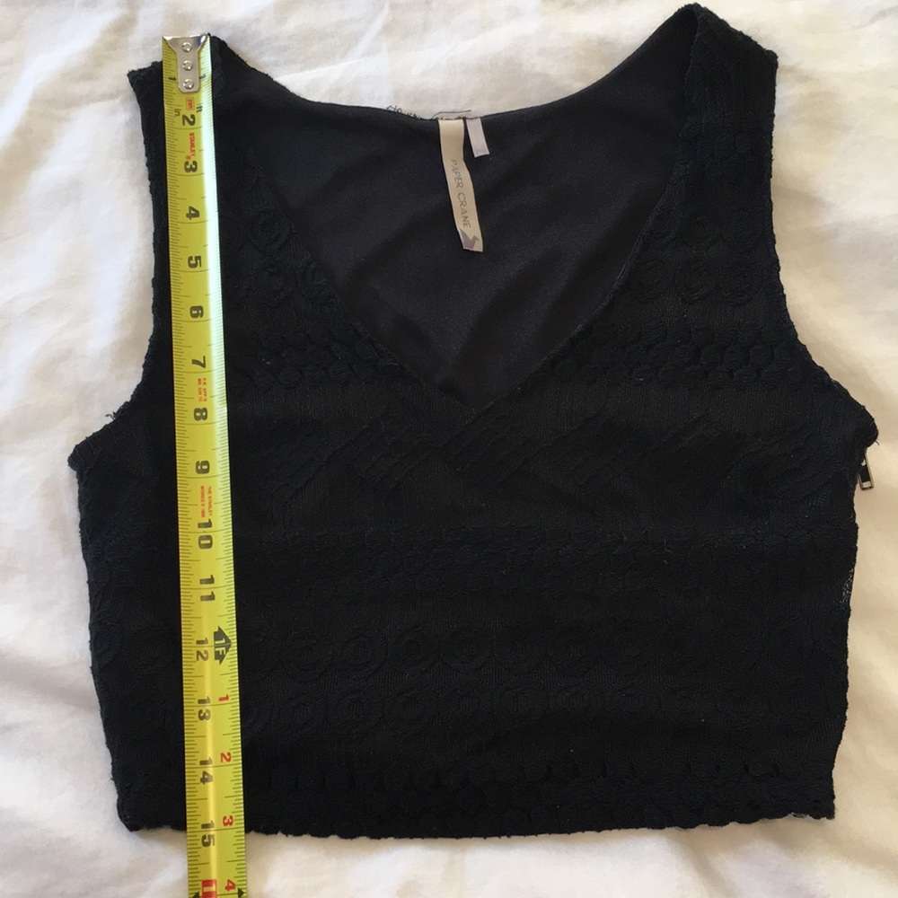 Black crop top - Picture 8 of 8